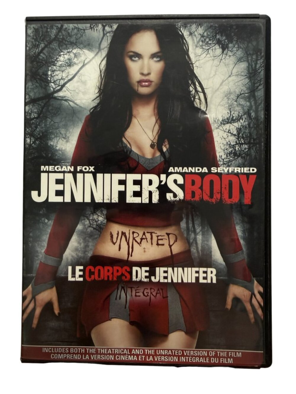 4/$20🧡 Jennifer’s Body Unrated DVD Megan Fox Amanda Seyfried
